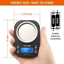 Precision digital scale 3kg capacity. Accuweight Mini Pocket Gram Scale For Jewelry Food Kitchen Scale With Tare And Calibration 1000 By 0 1g Weight Scale Walmart Com Weight Scale Portable Scale Gram Scale