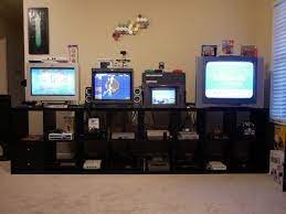 An Ode To The Crt Gameroom Video Game Room Design Video Game Rooms Game Room Decor