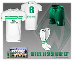 All goalkeeper kits are also included. Werder Bremen Fantasy Kit