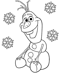 This collection includes mandalas, florals, and more. Frozen Coloring Page Olaf Snowman Topcoloringpages Net
