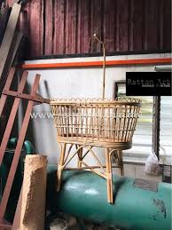 Custom Made Rattan Baby Bed Baby Cot Kuala Lumpur Kl Malaysia Selangor Melaka Johor Muar Bunga Raya Suppl Upholstery Bed Repair Sofa Rattan Furniture