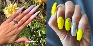 This trend is not a design, but a style that is. 12 Ways To Wear Coffin Shaped Nails Design Ideas For Ballerina Nails