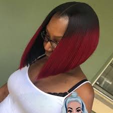 We share the sexiest bob haircuts for black women perfect for all you goddesses. 15 Perfect Middle Part Bob Hairstyles Weaves Sew Ins Etc