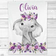 Purple Elephant Crib Bedding Free Delivery Goabroad Org Pk