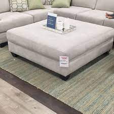 550 Living Spaces Harper Foam Ottoman Living Spaces Coffee Table Family Room