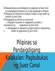 •ang masamang dulot ng pagbubukas ng suez canal ay mas madaling matutuntun ng mga dayuhan ang ating bansa pagkat madali lang mahanap ang ating ruta dahil napapaligidan ito ng tubig at mga pulo. D1 Science 6 Q1 W2 Pptx 2 K E E W 1 Day Science 6 Solutions Objectives 1 Describe Solutions As Homogeneous Mixture And Its Uses 2 Write One Sentence Course Hero