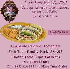 Check spelling or type a new query. Come Celebrate Taco La Posta De Mesilla Restaurant Facebook