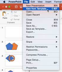 File Menu And Backstage View In Powerpoint 2016 For Mac Powerpoint Mac Tutorial Page Setup