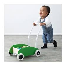 Mula Toddle Wagon Walker Green Birch Ikea Ikea Baby Toys Ikea Mula