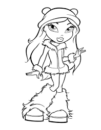 Maybe you would like to learn more about one of these? Bratz Jade Coloring Pages