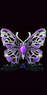 Black And Silver Black And Purple Purple Butterfly Wallpaper Butterfly Wallpaper Backgrounds Butterfly Background