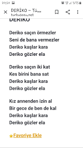 Deriko Kaslar Kara Sarkisinin Melodika Notalari Nedir Eodev Com