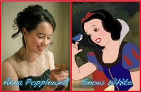 Black And White Celebrities That Look Alike Anna Popplewell Snow White Celebrity Princess Look Alike Snow White Anna Popplewell Disney Inspired