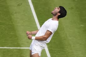 Carlos Alcaraz beats Novak Djokovic in 5 sets to win Wimbledon for his  second major trophy