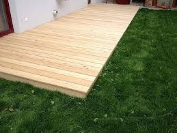 Terrasse Sibirische Larche Holzterrasse Selber Bauen Terrasse Konterlattung