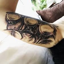 Tattoos music tattoos tattoo designs behance drummer modern drum music themed art wallpaper iphone drummer tattoo. Top 67 Drum Tattoo Ideas 2021 Inspiration Guide Artofit