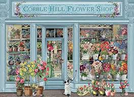 Visually appealing puzzles in 2000 piece jigsaws, 1000 piece jigsaws, 500 piece jigsaws, family puzzles 400 piece jigsaws, and easy handling 275 piece jigsaws, large piece are great for seniors and visually impaired. Cobble Hill Puzzles Parisian Flowers 1000 Piece Flowers Gardens Jigsaw Puzzle