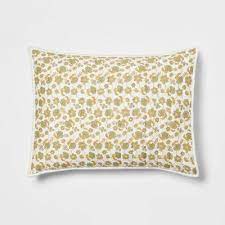 Go on and browse our large collection of quilts to find the. Pick Stitch Floral Quilt Sham Green Yellow Threshold Target