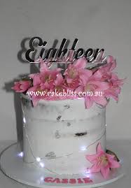 Lilac drip cake with gold. Cassie S 18th Cake Bliss