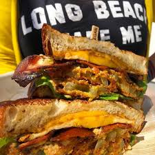 Spread butter on 1 side of each slice of bread. The Wild Chive Southern Fried Green Tomato Blt Crispy Bacon Fried Green Tomatoes Grilled Cheese Tgivegan Fried Egg Tender Butter Lettuce Zesty Southwest Ranch Nestled In Buttery Grilled Potato