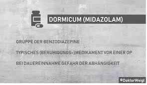 Doktorweigl Erklart Dormicum Wirkstoff Midazolam Das Klassische Beruhigungsmittel Benzodiazepin Vor Ops