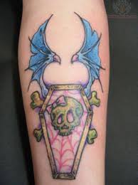 Discover an intimate connection of the dark side of being alive with the top 91 best coffin tattoo designs. Coffin Tattoo Meanings Ideas And Designs Tatring