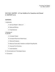 We think stp is the possible answer on this. Motor Fuels Tech Review Oxytane