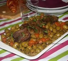 Langue De Veau Mijotee Aux Olives La Cuisine De Mes Racines