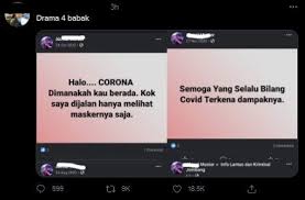 Resolution dalam babak ketiga, konfrontasi finalnya terjadi. Viral Status Drama 4 Babak Orang Tak Percaya Corona Awal Nantang Akhir Positif