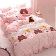 Sprei & bed cover bahan katun jepang made by order. Jual Line Friends Bed Set Brown 09 Dengan Harga Rp1 800 000 Dari Toko Online Brown Leanore Gift Kota Batam Cari Produk Sprei Bed Cov Sprei Bed Cover Produk