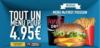 Les meilleurs codes promo et offres mcdo. Mcdo Mcfirst Les Menus A 4 95 Sont De Retour