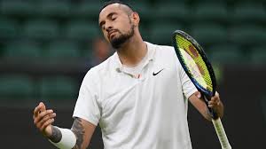 Nick kyrgios gets in a heated argument with the chair umpire over the net sensor, refuses to play on. Jpw88fi4vk13cm