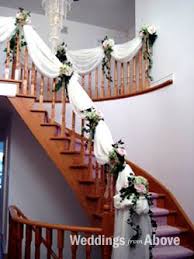 My Reception Venue Features A Huge Staircase Possibility Decoration Idea Wedding Staircase Decoration Stair Decor Staircase Decor