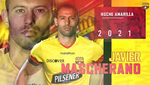 El precio de la nueva camiseta de barcelona de ecuador es de usd 59,90. Barcelona Sc Y Javier Mascherano Exfutbolista Sera La Gran Estrella De La Noche Amarilla 2021 En Partido Ante Nueve De Octubre Futbol Club Ecuador Futbol Internacional Depor