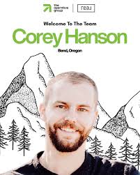 Welcome Corey Hanson To The Team! We are super stoked to have another  investor-centric agent expanding our footprint in central Oregon! "I'm a  Central Oregon Realtor® and investor, and I love helping