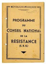 Der conseil national de la résistance (cnr, dt.: Le Cnr Conseil National De La Resistance Chrd Musee D Histoire De La Seconde Guerre Mondiale A Lyon