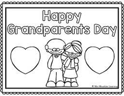 Grandparents day serves to honor and recognize the contributions of grandparents in our lives. Grandparents Day Coloring Page By Mini Mountain Learning Tpt