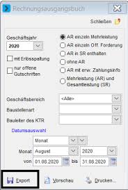 Rechnungsausgangsbuch von bis eingrenzung vereinfachtes bearbeiten von verteilern / kategorien excel export adressen eigenfelder spaltenbezeichnungen wie individuelle vorgaben excel untuk microsoft 365 excel untuk microsoft 365 untuk mac jika anda menggunakan excel 2007, anda akan menemukan fungsi tersebut di kategori statistik. Wie Kann Ich Daten Nach Excel Exportieren Cp Pro