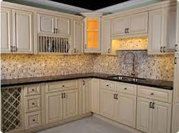 Within beige/bisque ranges, we carry products ranging from $500 to $2,000. Bisque Kitchen Display Traditional Kitchen Austin By Greatbuycabinets Com Houzz