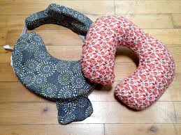 Then line up the folded edges. Tutorial Diy Nursing Pillow And Slipcover Wholefully