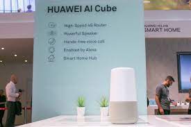 華為4g lte網路路由器兼智慧喇叭ai cube 將整合amazon alexa數位助理 癮科技cool3c router voice call smart home