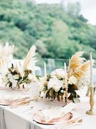 Maybe you would like to learn more about one of these? Tropical Elegance Dried Flowers Pampas Grass Wedding Grass Wedding Wedding Table Designs Dried Flowers