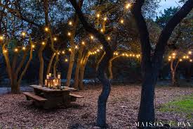 How To Hang Outdoor String Lights Maison De Pax