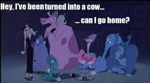 Hey I Ve Been Turned Into A Cow Can I Go Home Disney Disney Funny The Emperor S New Groove Emperors New Groove