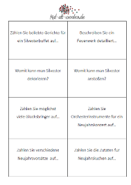 Dieser ratgeber enthält ein umfassendes trainingsprogramm, mit dem sie spezifische gedächtnisfunktionen systematisch. Kostenlose Aktivierungskarten Fur Silvester Die Sie Fur Beschaftigungsangebote Mit Senioren Aktivitaten Fur Senioren Aktivierung Senioren Spiele Fur Senioren