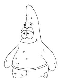 Patrick is a friend of pearl. Spongebob Squarepants Coloring Page Patrick All Kids Network