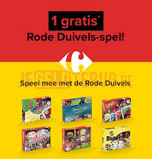 1 Gratis Rode Duivels Spel Bij Carrefour Jegeldterug Be 100 Terugbetaald