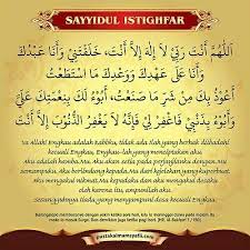 Sayyidul Istighfar Membaca Allah Motivasi