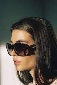 Paris Dark Tortoise Campaign Photography Dark Sunglasses Cute Sunglasses