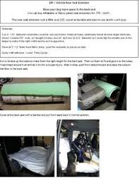 Back Seat Extender For Vehicle Give Your Dogs More Room To Lay Down Without Having To Buy A Pricey Inflatable That Will P Diy Dog Stuff Dog Seat Dog Projects
